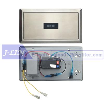 HCG Panel with Sensor Eye of AF3420N Automatic Urinal Flusher - Rectangle Panel Assembly for Replacement Fittings